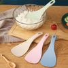 Rice Spoon Paddle Plastic Non Stick White Rice Cooking Scoop Spatularice Spoon Paddle Rice Cooking Scoop Kitchen Gadget