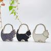 Foldable Cat Handbag Hook Lovely Design Folding Bag Hook NEW Table Edge Hook  Home Decoration