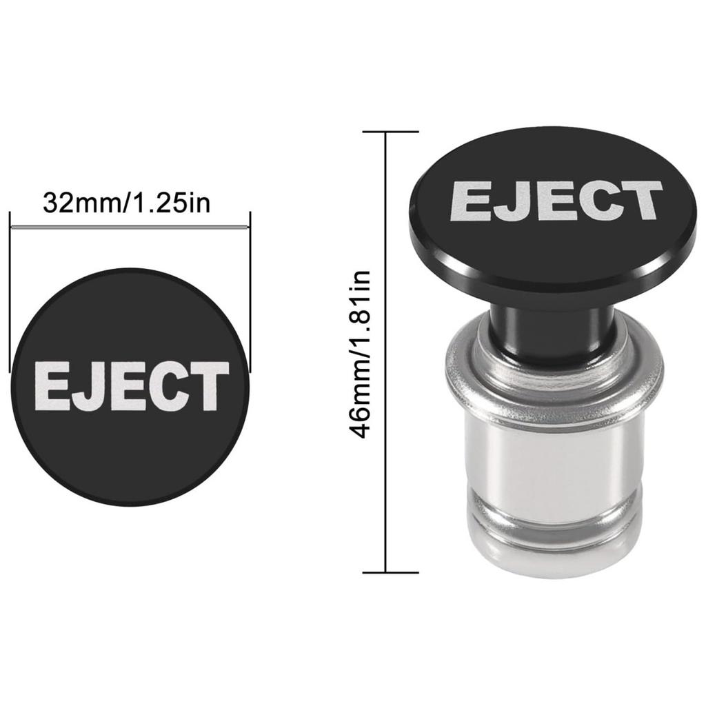 aluminum proof plug billet button plug 12 replacement accessories Anodized aluminum car trim Compatible