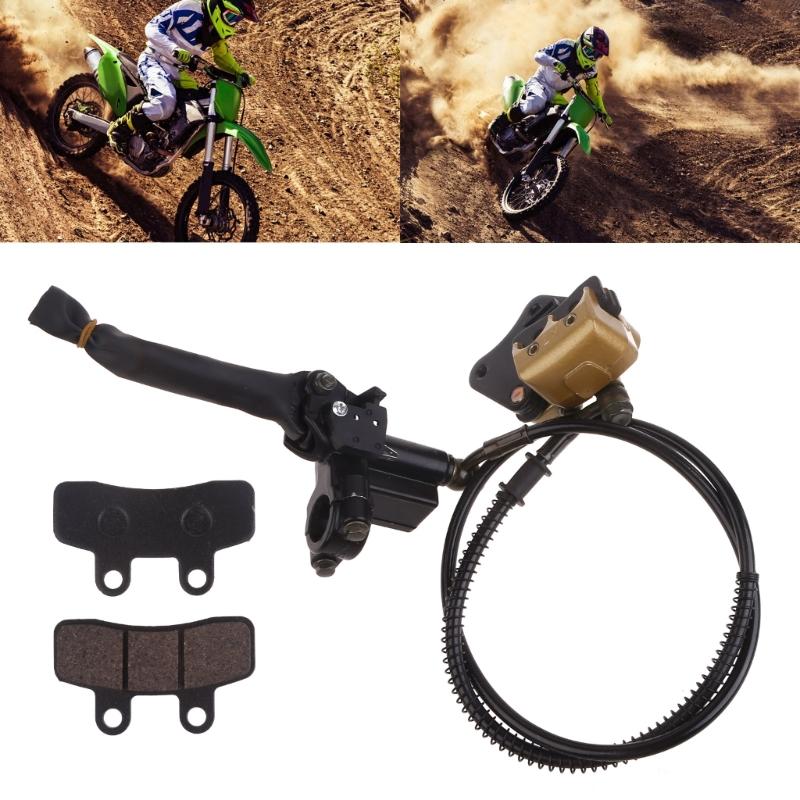 Uppgraderad Bromscylinder för Framskiva med Bromsbelägg för 50cc 70cc 90cc SSR 110cc 125cc AtomikSSR