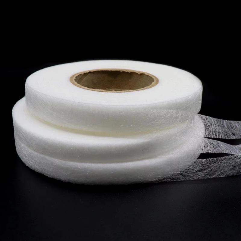 Double Sided Sewing Accessory Adhesive Tape White Cloth Apparel Fusible Interlining Fabric Tape DIY Hand Made Sewing Accessory