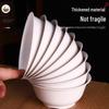 CHULV Rice Husk Disposable Tableware Set