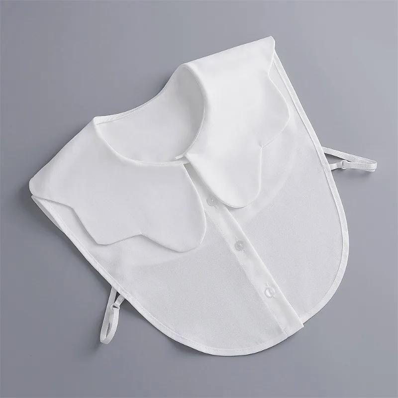 Fake Collar Shirt Women Shawl Detachable Shirt Collar Half Shirt Blouse Tops False Collar Women Clothes Accessories Faux Col