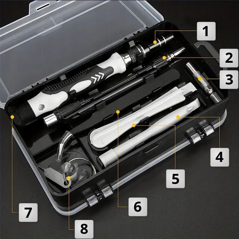 PRECISION SCREWDRIVER SET UNIVERSAL TORX SCREWDRIVERS BITS CASE 115pcs