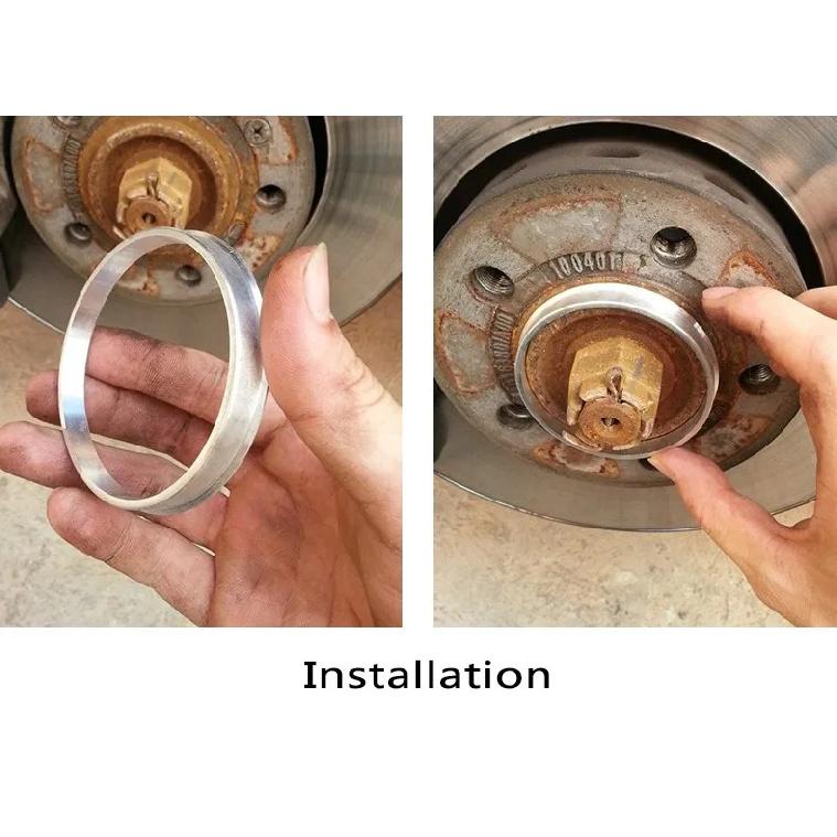 Aluminum Alloy 4PCS Wheel Hub Center Ring Car Wheel Bore 67.1-54.1,67.1-56.1,67.1-57.1,67.1-60.1,67.1-65.1,67.1-66.6