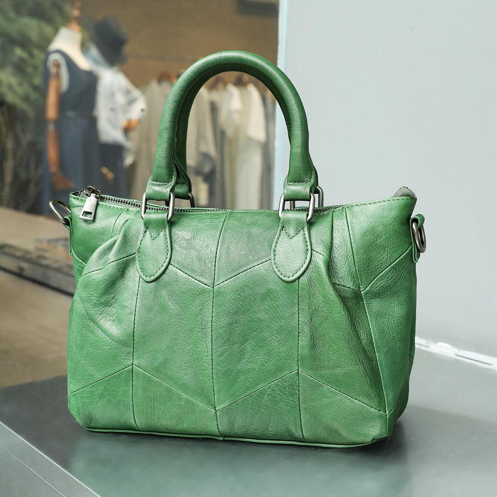 Damen-Handtaschen aus echtem Leder, große lässige Tragetaschen, Luxusmarken-Design-Taschen, Damen-Umhängetaschen, Crossbody-Taschen, einfarbige Handtasche