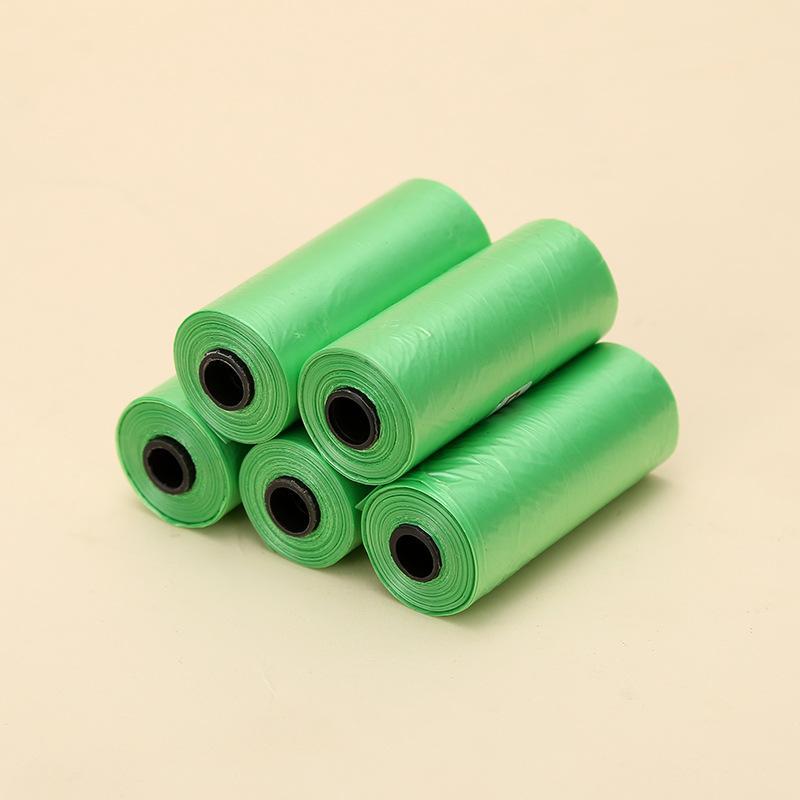 Disposable Small Trash Bags Thickened Leakproof Household Garbage Pouches 5-30 Rolls for Kitchen Bathroom Office Use