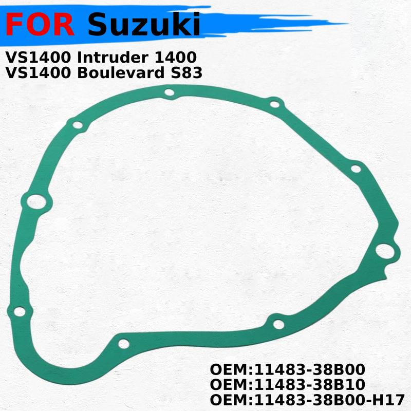 

Generator Cover Gasket For Suzuki VS1400 Intruder 1400 Boulevard S83 11483-38B00 11483-38B10 11483-38B00-H17