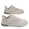 No shoelaces, new autumn little white board shoes, sports and leisure leather shoes, trendy shoes