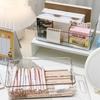 1Pc/Box Acrylic Transparent Storage Box for Cosmetics, Face Masks, and Snacks