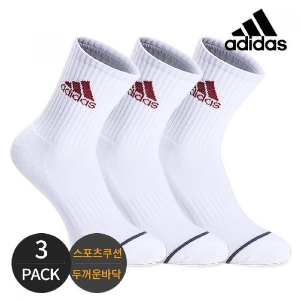 

Adidas Women s Cushion Color Logo Crew Socks 3P WH