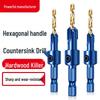 Hex Shank Countersink Drill Bit for Woodworking, Self-Tapping Screw and Taper Hole Opener