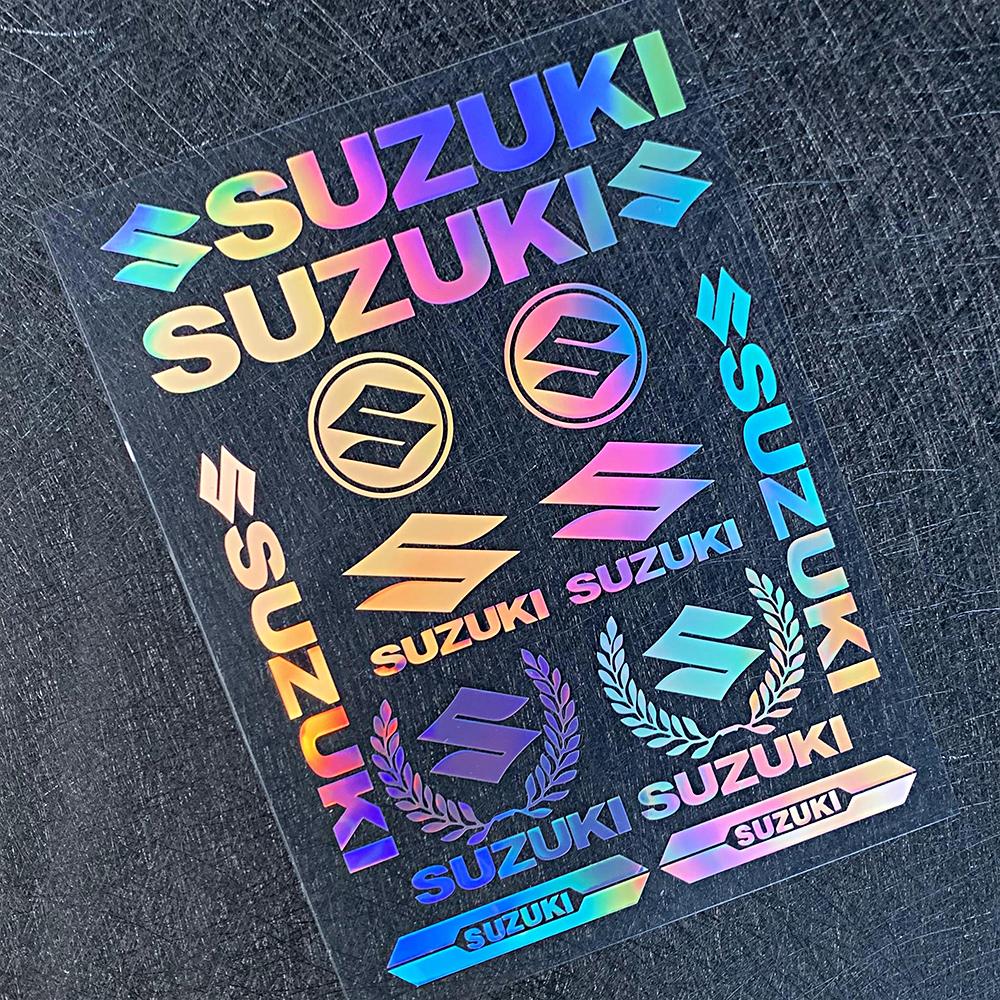 

For Suzuki Motorcycle Personalized Decorative Stickers Shock-Absorbing Creative Waterproof Body & Helmet Modified Decals
