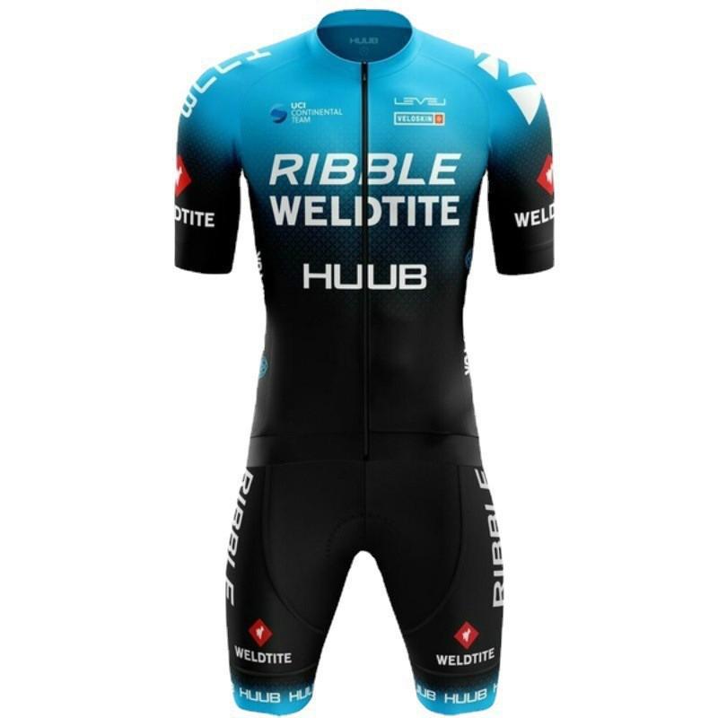 One-piece Cycling Suit Triathlon Men Women Breathable Elastic Lycra