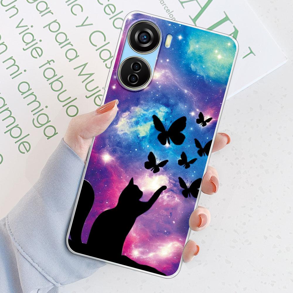 For ZTE Axon 40 Lite Case Back Cover For ZTE Axon 50 Lite Clear Soft Silicone Protect Phone Case Funda or ZTE Nubia Neo 5G Coque