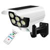 Outdoor Motion Sensor Solar Lights 2000 Lumens 77LED Solar Motion Sensor LED Light Outdoor Camera Wireless Security Floodlights
