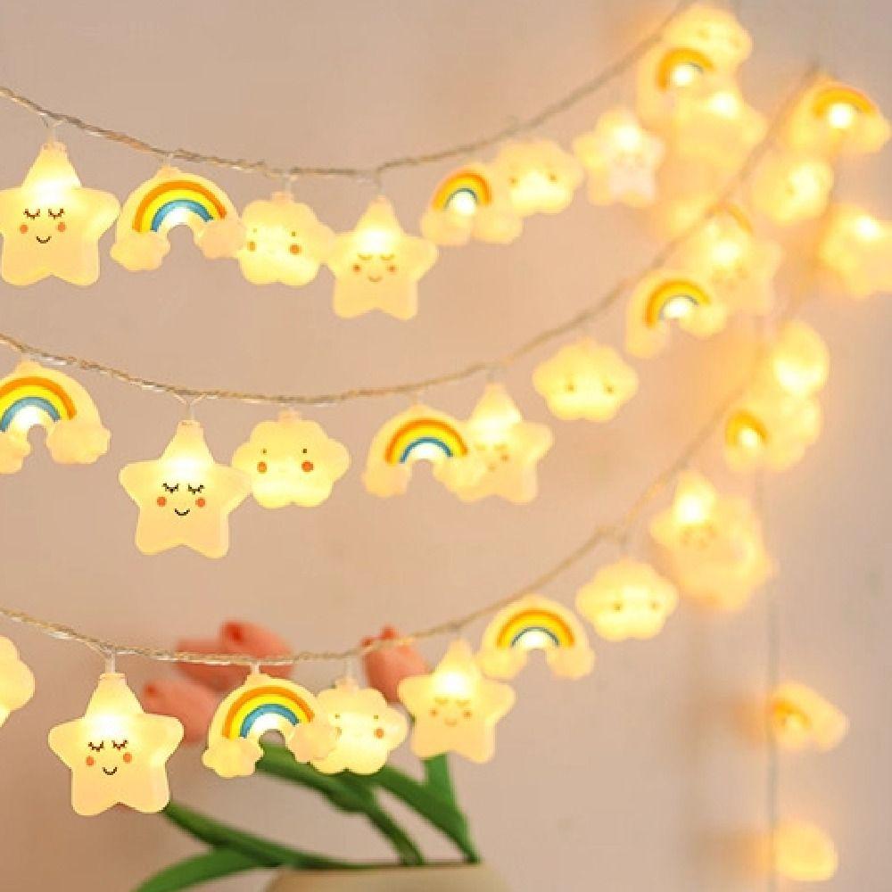 Cloud LED String Lights Waterproof Basketball Decorative Lights Atmosphere Light Outdoor Garden