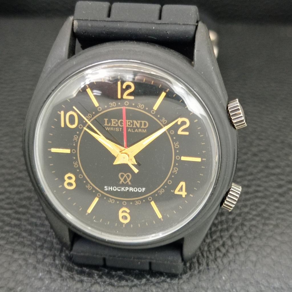REFURBISHED VINTAGE LEGEND HAND-WINDING SWISS MENS ALARM WATCH A703108-1