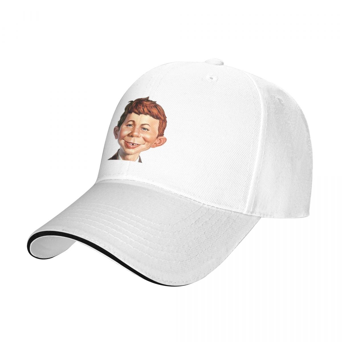 

о чем я беспокоюсь Mad Magazine alfred neuman ClassicCap Бейсбольная кепка от солнца шляпа бейсболки Шляпа для девочек унисекс