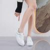 Natural Leather Playform Black Boot Woman Walking Sports Shoes Sneakers Beige Sports Shoes Flatas Trending Products
