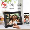 16palcový digitální fotorámeček s dotykovým displejem, speciálně navržený pro zobrazování fotografií a videí z mobilních zařízení