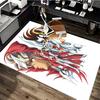 1pc Saint Seiya Anime Cartoon Design Office Chair Mat, Non-Slip Carpet for Home Decor, Suitable for All Seasons - Perfect Gift for Fans!T066