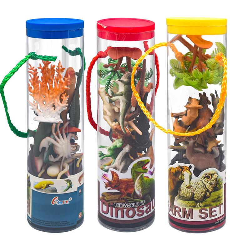 Dinosaur and Insect Simulation Educational Toy Set for Children