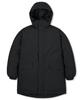 Costume O’Clock Hooded Fishtail Long Padded Jacket Black Coosjp050Black
