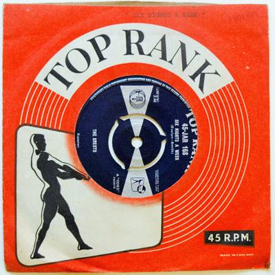 7inch Record CRESTS - Six Nights A Week 45JAR168 TOP RANK 1959 UK Rock Used