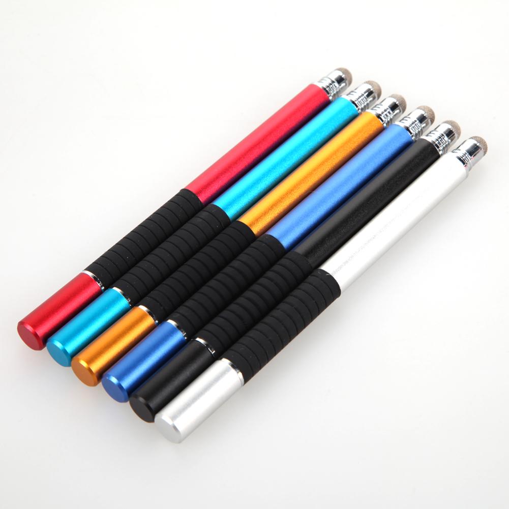 2 in 1 Stylus Pen Capacitive Screen Pen Touch Pen Disc Stylus Pen for Mobile Phone Smart Pencil Accessories