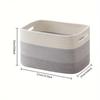 Miflame Cotton Rope Storage Basket
