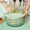  Vegetables Salad Spinner Lettuce Vegetable Dehydrator Greens Washer Drainer Crisper Strainer For Washing Drying Leafy