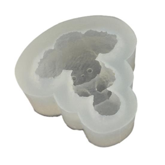 Yousheng Cartoon Animal Silicone Mold Food-Grade Baking Mold for Rice Balls Chocolate Resin Soap Cake Decorations Easy-Release Heat-Resistant DIY