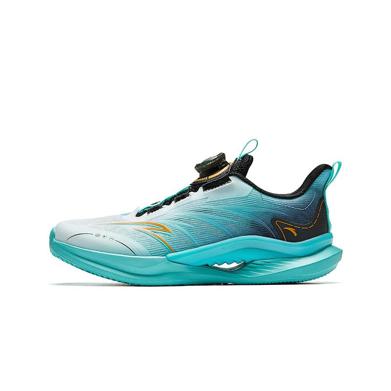 Anta Kids Wind Rider 1.0 Fabric Trendy Color Block Comfortable Versatile Knob Large Mesh Upper Sports Test Low Top Kids Running Shoes A12525567