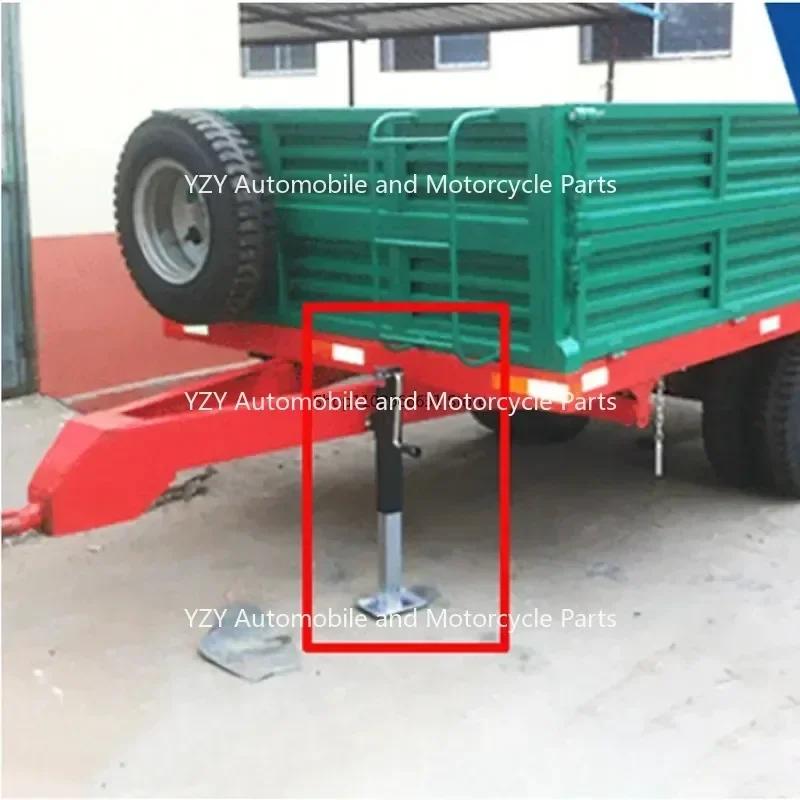 NEW Trailer Jack Hand Guide Wheel Lifting Jack Trailer Bracket 600KG Square Tube Thickened Farm Tools Support Frame