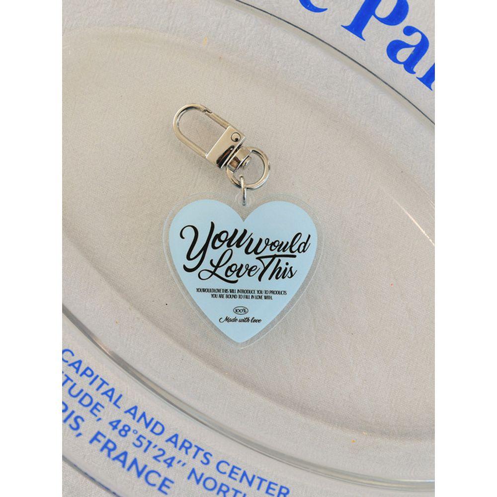 

YouWouldLoveThisBelle Acrylic Keychain (Baby Blue) Not selected