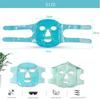 SPA Ice Cold and Hot Heat Full Face Eye Mask Sleeping Ice Pack Reduce Face Puff Dark Circles Gel Beads Compress for Woman