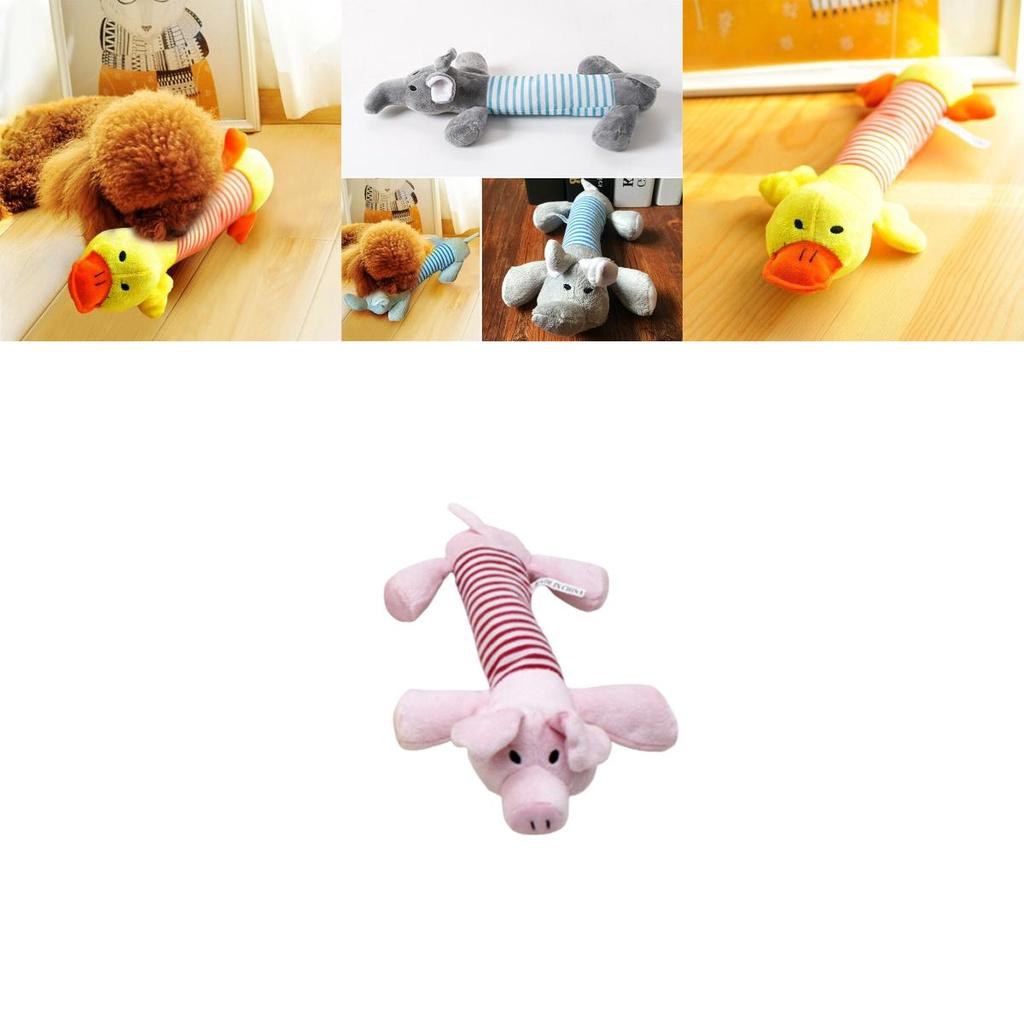 Cute Pet Chew Toy Soft Plush Sound Play Puppy Teeth Toys