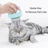 Katzenkamm Massagegerät Tierhaarentfernung Massierende Schalenbürste Massagegerät