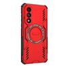 For OnePlus Ace 5 Ultra 5G/Nord 5 5G Magnetic Case Butterfly Armor Hollow Heat Dissipation PC+TPU Phone Cover