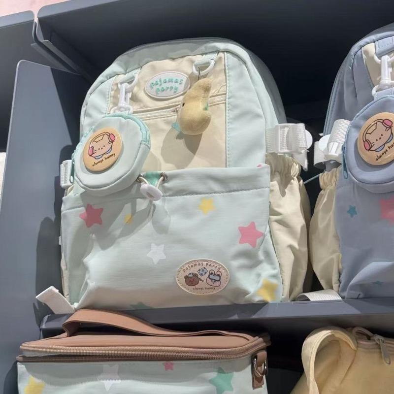 New spring lazy personality pain layer high value backpack girl travel backpack cute college student schoolbag