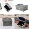 Decorative Square Jewelry Organizer Box For Rings Earrings Necklaces Wedding Gifts
