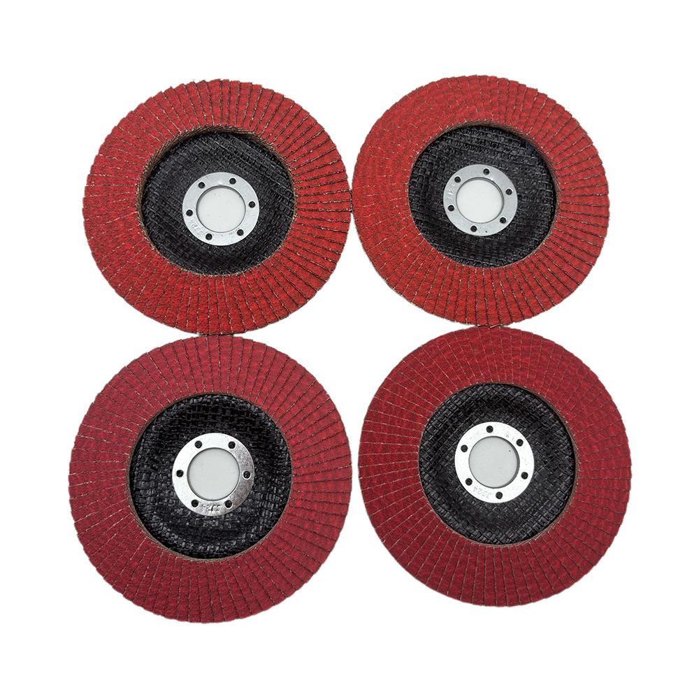 Fast Shipping 20PCS 125x22mm Ceramic Flap Discs for Angle Grinder 40 Grit High-Density Bevel Type Flap Disk #29