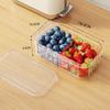 Refrigerator Fresh-keeping Box Kitchen Ingredient Storage Box Compartment Onion, Ginger, Garlic Grain Box Snack Fruit Sealed Box