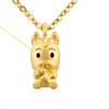Porti Solid Gold 24k 1.875g Horse Zodiac Necklace