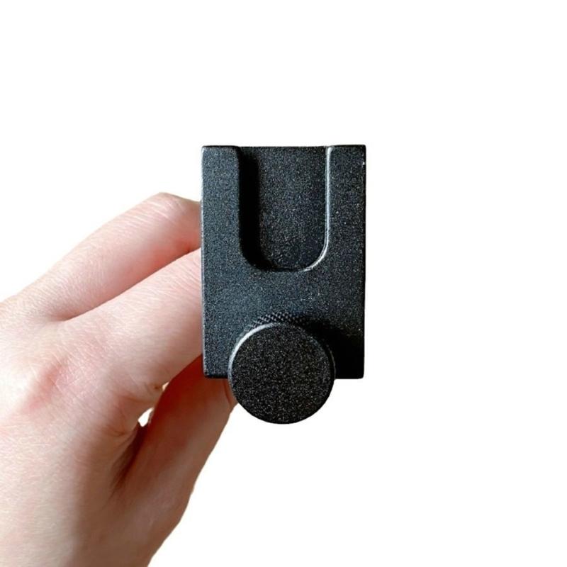 Phone Tripod Mount Metal Tripod Adapter with Hot Shoes Arca Port and 1/4in Screw Holes Adjustable Cellphone Stand Holder