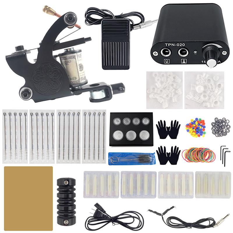 

Набор для обучения татуировке «Цветок сливы» - Полное тату-оборудование для стажеров Plum Blossom Tattoo Machine Set