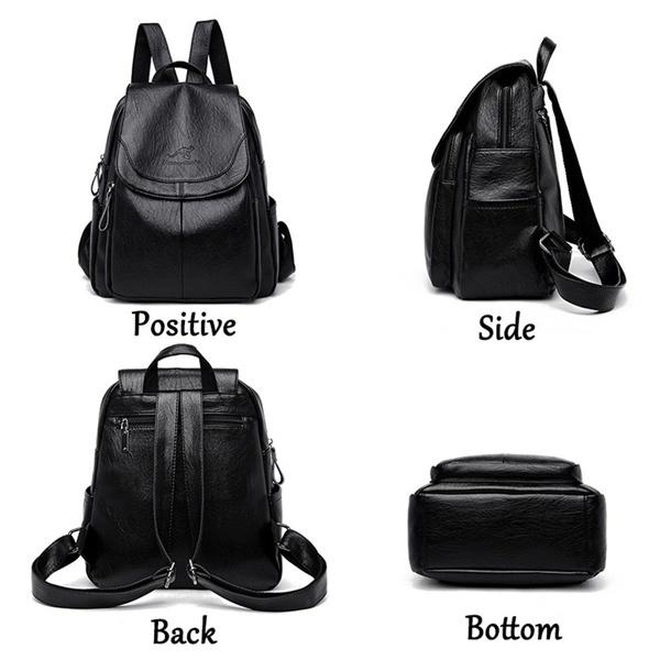 leather back pack ladies