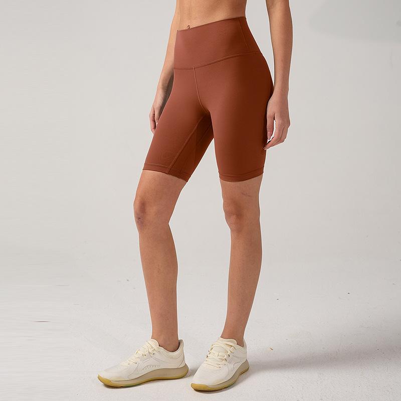 

Спортивные шорты нюдовые шорты для йоги женские с высокой талией для улицы для велоспорта фитнес-брюки шорты полированные спортивные леггинсы до колена 10/XL