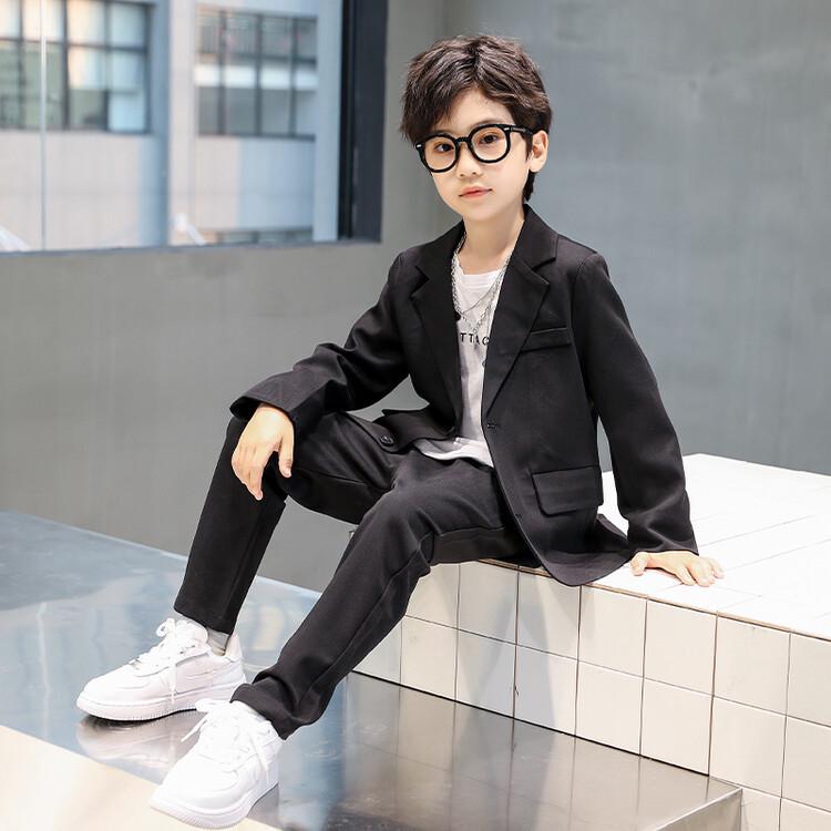 Boys’ 2023 Autumn Stylish Two-Piece Suit - Trendy Spring/Autumn Kids’ Set